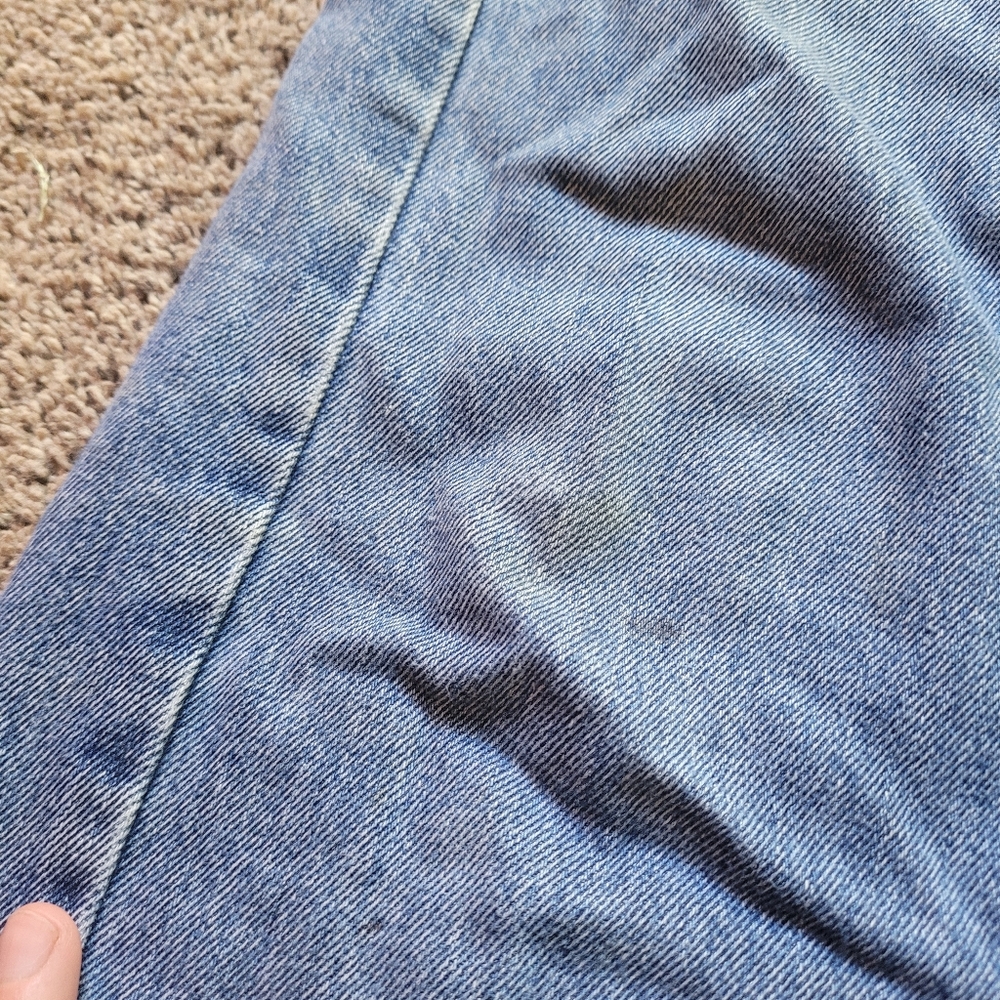 Levi's Mens Jeans 505 34x32 Relaxed Medium Wash Denim - Picture 6 of 9